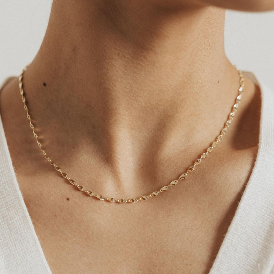 Eros Milano Necklaces Gold Confetti Necklace (Gold)