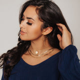 Eros Milano Necklaces Gold Hera 4mm Herringbone Necklace (Gold)