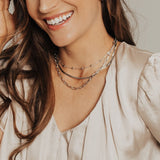 Eros Milano Necklaces Silver Hera 3mm Herringbone Necklace (Silver)