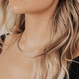 Eros Milano Necklaces Silver Radiance 3-Strand Necklace in Sterling Silver
