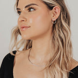 Eros Milano Necklaces Silver Radiance 3-Strand Necklace in Sterling Silver