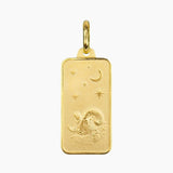 Eros Milano Pendants Aries Aries Rectangle Pendant (Gold)