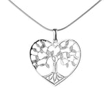 Eros Milano Pendants Pendant + Chain Heart Tree of Life Pendant