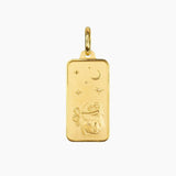Eros Milano Pendants Sagittarius Sagittarius Rectangle Pendant (Gold)
