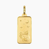 Eros Milano Pendants Sagittarius Sagittarius Rectangle Pendant (Gold)