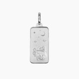 Eros Milano Pendants Sagittarius Sagittarius Rectangle Pendant in Sterling Silver