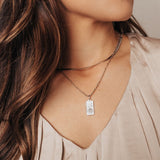 Eros Milano Pendants Zodiac Rectangle Pendant in Sterling Silver