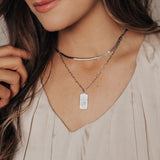 Eros Milano Pendants Zodiac Rectangle Pendant in Sterling Silver