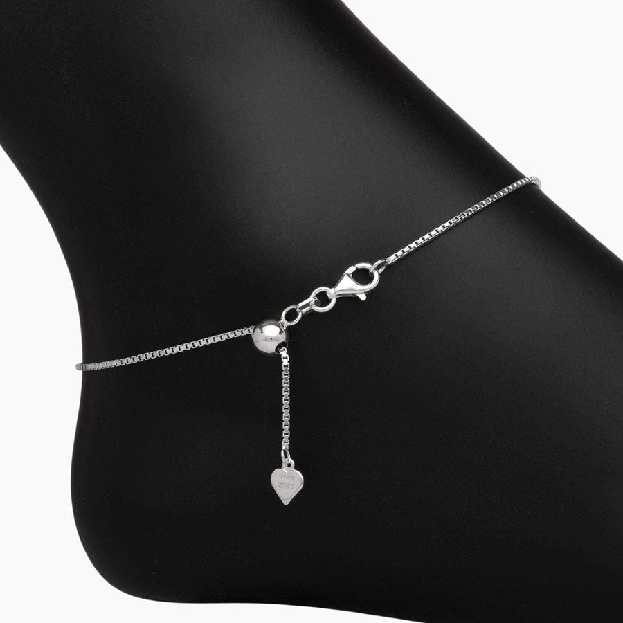 Eros Milano Sets Hera Silver Layering Anklet Set