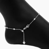 Eros Milano Sets Hera Silver Layering Anklet Set