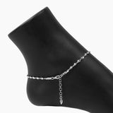 Eros Milano Sets Silver Layering Trio Anklet Set #2