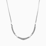Marcasite Collection Necklaces Silver / Black Marcasite & Sterling Silver Necklace