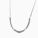 Marcasite Collection Necklaces Silver / Black Marcasite & Sterling Silver Necklace