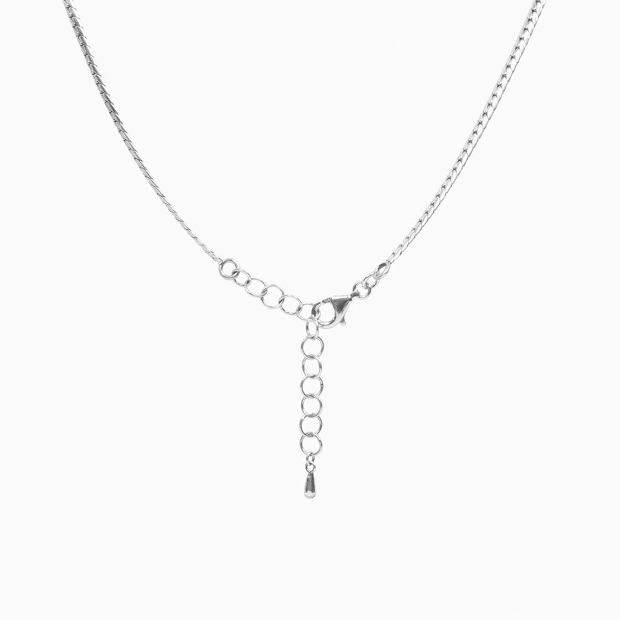 Marcasite Collection Necklaces Silver / Black Marcasite & Sterling Silver Necklace