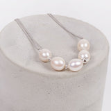 Masami Pearls Bracelets 5-Pearl Adjustable Friendship Bracelet