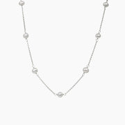 Masami Pearls Necklaces Pearl Freshwater Pearl Station Necklace