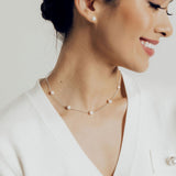 Masami Pearls Necklaces Pearl Freshwater Pearl Station Necklace