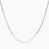 Masami Pearls Necklaces Silver Freshwater Pearl & Paperclip Chain Necklace