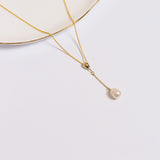 Masami Pearls Pendants Gold Freshwater Pearl Drop Pendant (Gold)