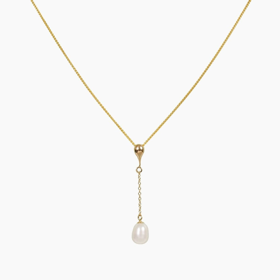 Masami Pearls Pendants Gold Roma Freshwater Pearl Drop Pendant (Gold)