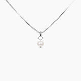 Masami Pearls Pendants Silver Freshwater Pearl Pendant Charm (Silver)