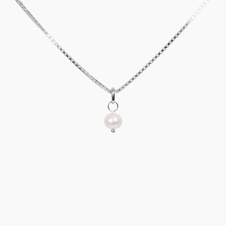 Masami Pearls Pendants Silver Freshwater Pearl Pendant Charm (Silver)