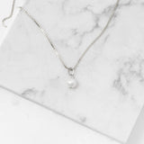 Masami Pearls Pendants Silver Freshwater Pearl Pendant Charm (Silver)