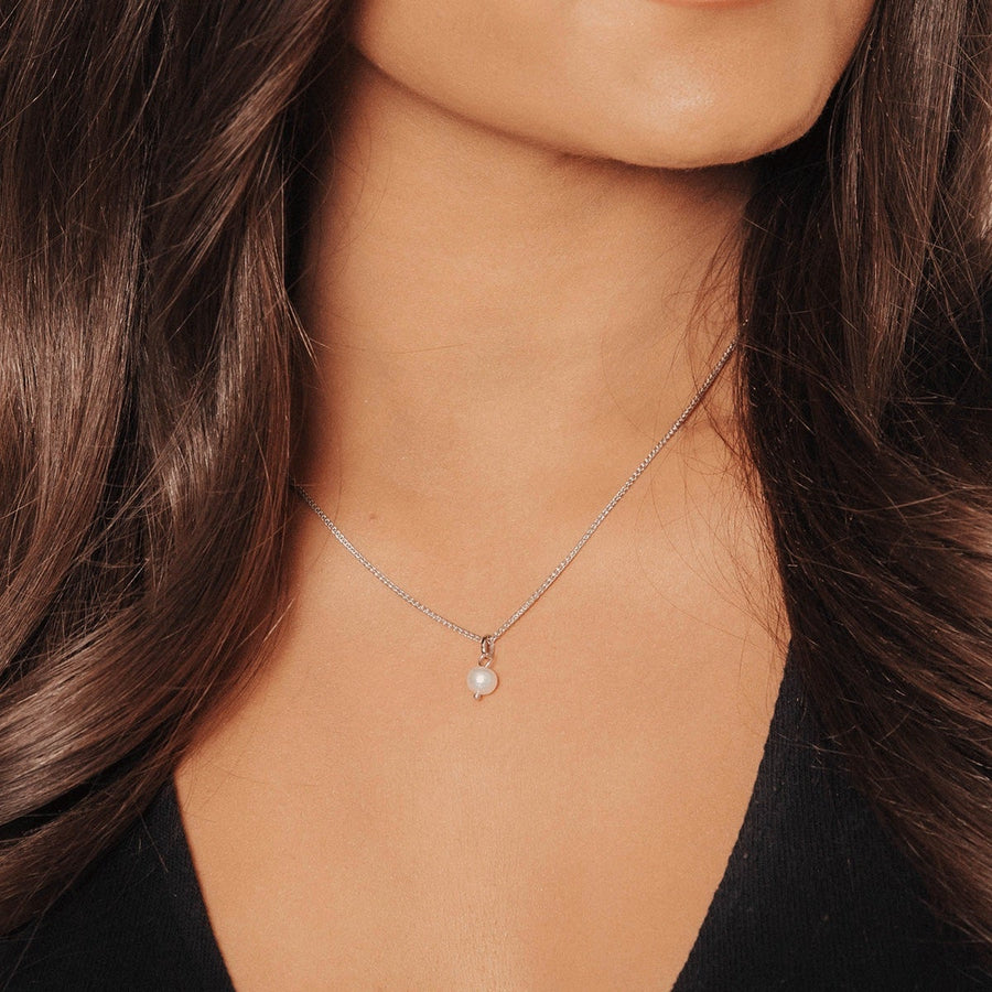Masami Pearls Pendants Silver Freshwater Pearl Pendant Charm (Silver)