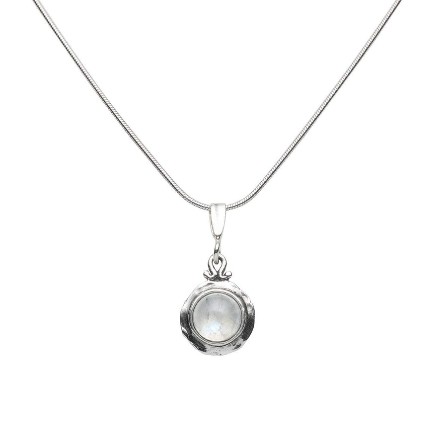Moonstone Collection Pendants Pendant + Chain Moonstone Nested Sterling Silver Pendant