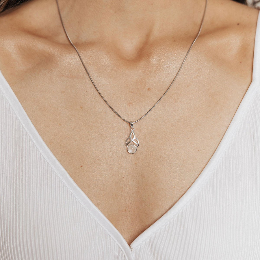 Moonstone Collection Pendants Rainbow Moonstone Celtic Pendant