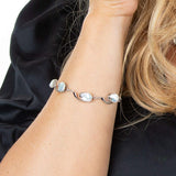 Ocean Collection Bracelets White / Pearl Freshwater Pearl 7 Piece Bracelet