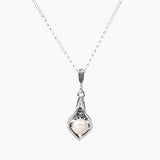 Ocean Collection Necklaces Pearl Freshwater Pearl Calla Lily Pendant Necklace