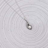 Ocean Collection Necklaces Pearl Freshwater Pearl Calla Lily Pendant Necklace