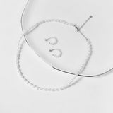 Ocean Collection Necklaces Pearl Oval Freshwater Pearl Necklace