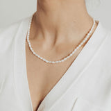 Ocean Collection Necklaces Pearl Oval Freshwater Pearl Necklace