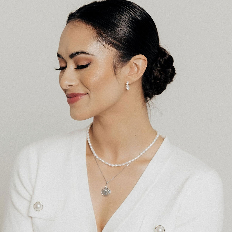 Ocean Collection Necklaces Pearl Oval Freshwater Pearl Necklace