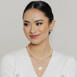 Ocean Collection Necklaces Pearl Oval Freshwater Pearl Necklace