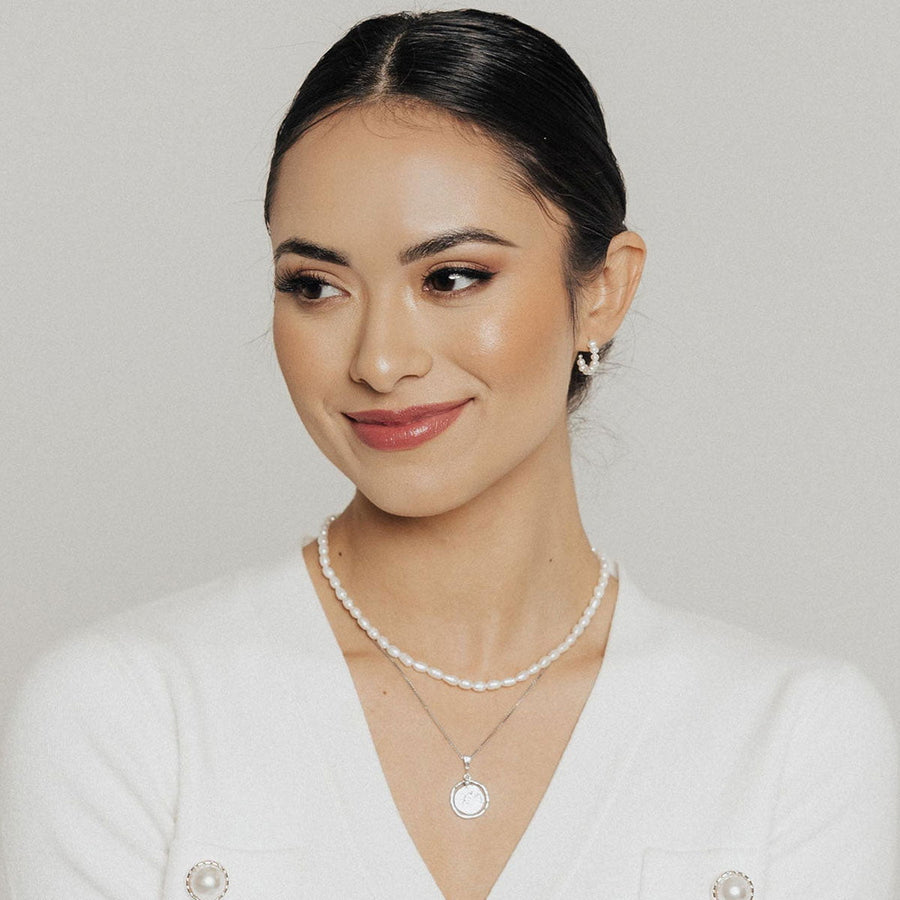 Ocean Collection Necklaces Pearl Oval Freshwater Pearl Necklace