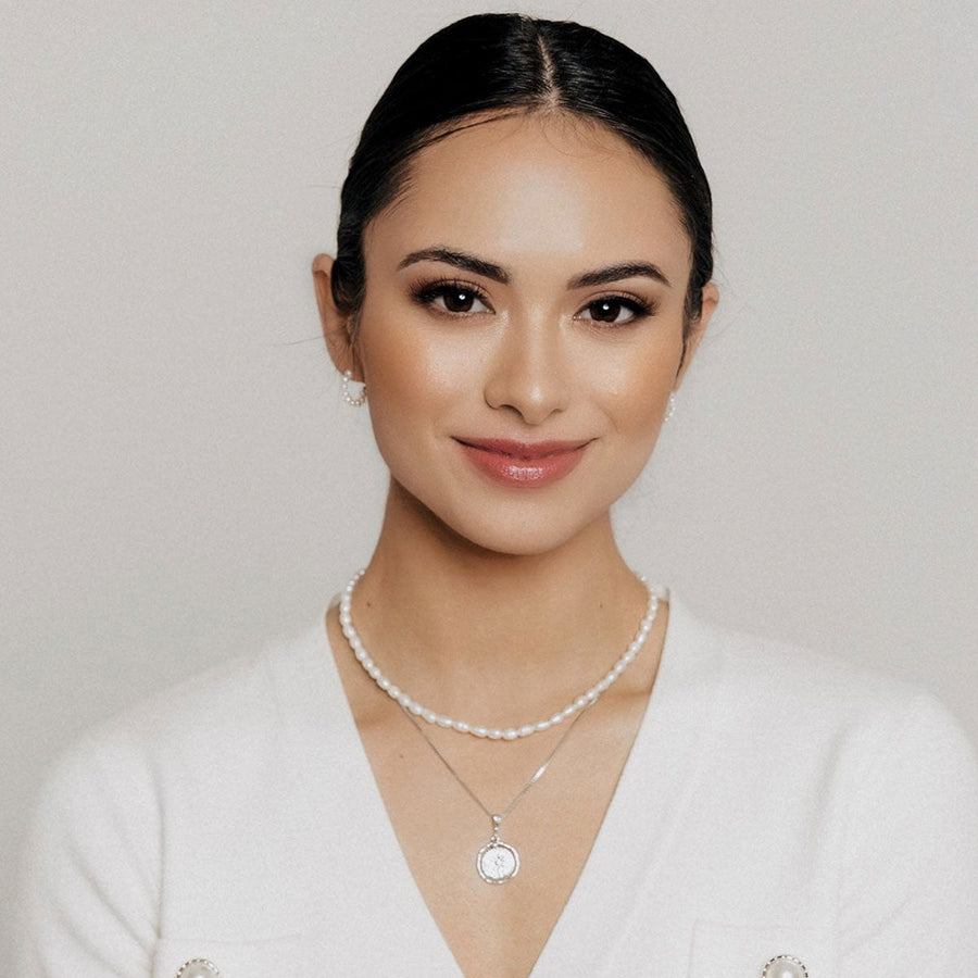 Ocean Collection Necklaces Pearl Oval Freshwater Pearl Necklace