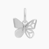 Roma Charm Collection Pendant Silver Roma Butterfly Charm (Silver)