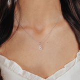 Roma Charm Collection Pendant Silver Roma Infinity CZ Charm (Silver)