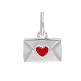 Roma Charm Collection Pendant Silver Roma Love Letter Charm (Silver)