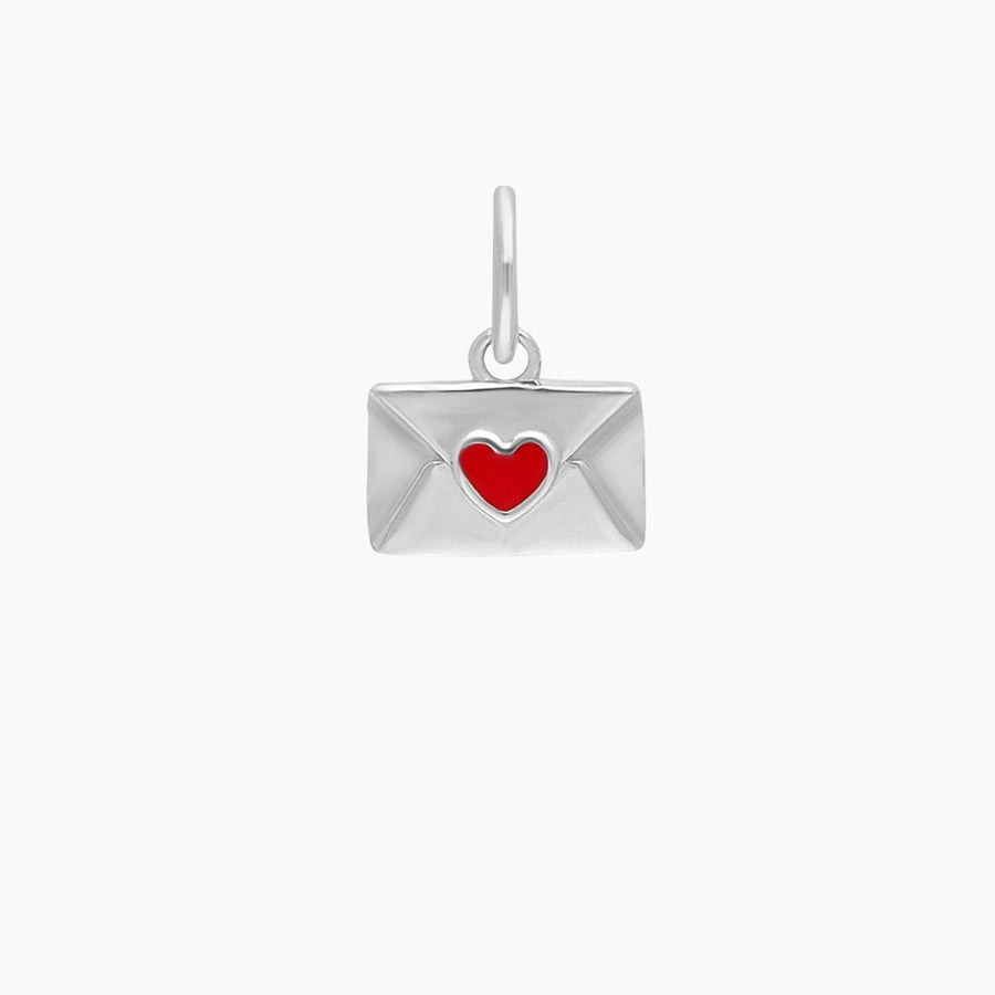 Roma Charm Collection Pendant Silver Roma Love Letter Charm (Silver)