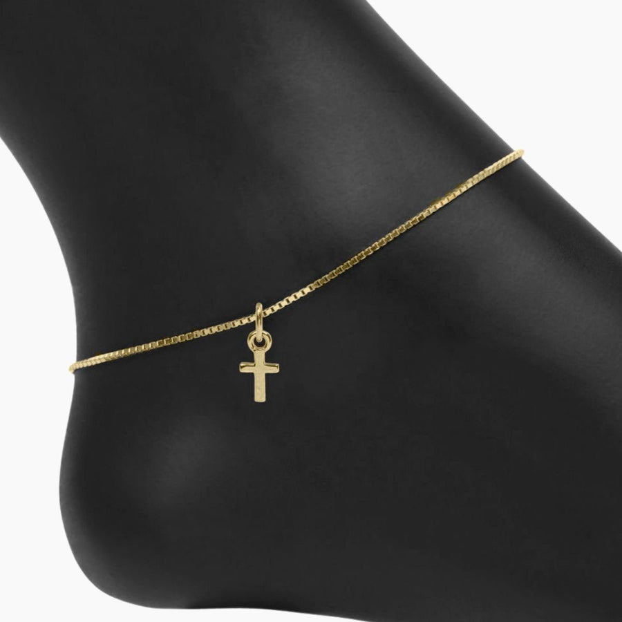 Roma Charm Collection Pendants Charm / Gold Roma Cross Charm (Gold)