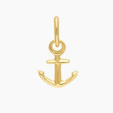 Roma Charm Collection Pendants Gold Roma Anchor Charm (Gold)