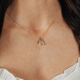 Roma Charm Collection Pendants Gold Roma Angel Wing Charm (Gold)