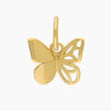 Roma Charm Collection Pendants Gold Roma Butterfly Charm (Gold)