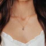 Roma Charm Collection Pendants Gold Roma Crescent Moon Charm (Gold)