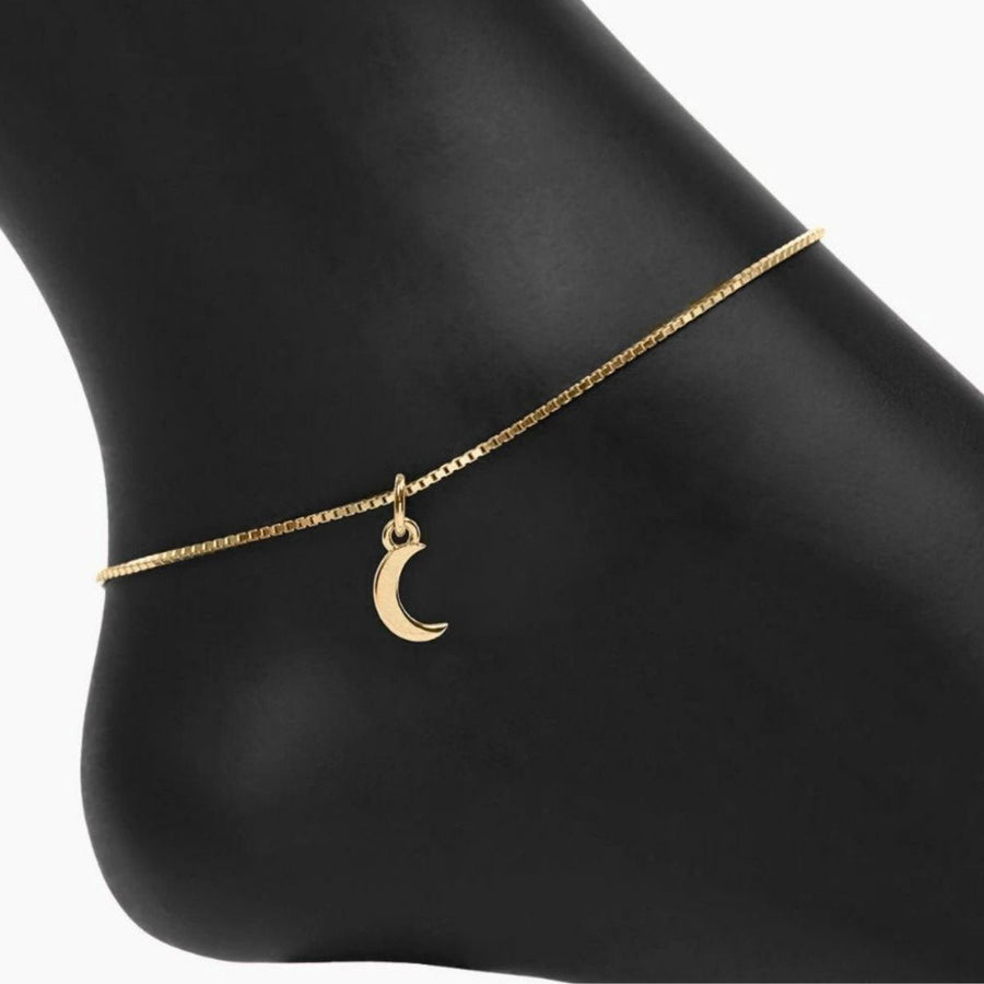 Roma Charm Collection Pendants Gold Roma Crescent Moon Charm (Gold)