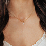 Roma Charm Collection Pendants Gold Roma Heart CZ Charm (Gold)
